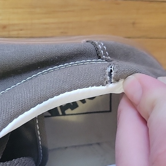 VANS x Supreme Old Skool ‘92 Zero Gray Leather Suede Gum Mens 8.5 Women's 10 - Picture 7 of 7